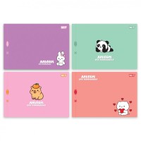 Альбом для малювання Yes Fluffy fiends А4 20 аркушів з перфорацією (130651)