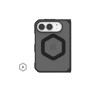 Чохол до мобільного телефона UAG Mouve Magsafe iPhone 18 Duo Ash (114566113131)