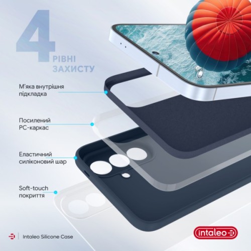 Чохол до мобільного телефона Intaleo Silicone Samsung Galaxy S26 Plus Dark Blue (1283126637568)