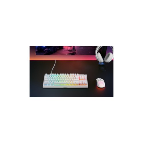 Клавіатура SteelSeries Apex 3 TKL USB UA White (64819)