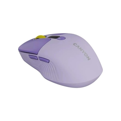 Мишка Canyon MW-26 LCD Silent Wireless/Bluetooth Violet (CNS-CMSW26V)
