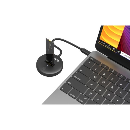 Док-станція для накопичувачів Maiwo M.2 NVMe/SATA SSD to USB3.2 Gen2 USB-C 10Gbps (K1698P2)