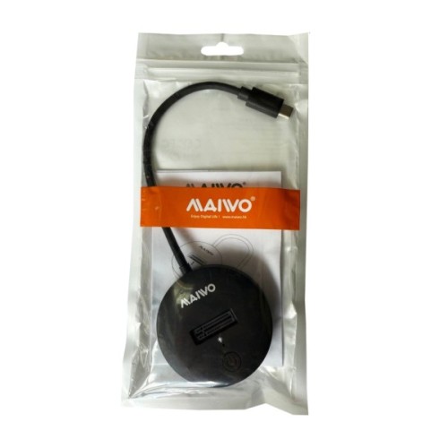 Док-станція для накопичувачів Maiwo M.2 NVMe/SATA SSD to USB3.2 Gen2 USB-C 10Gbps (K1698P2)