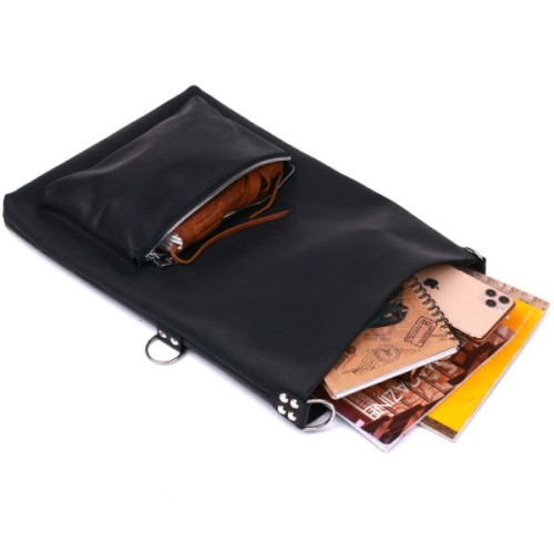 Сумка Shvigel Вінтажна Чорна (16338)