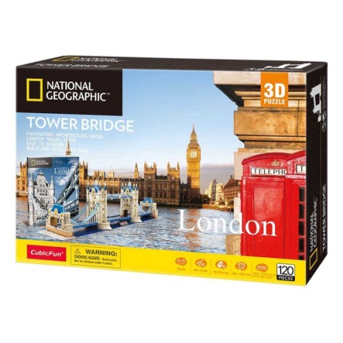 Пазл Cubic Fun Тривимірний пазл Тауерський міст (DS0978h)