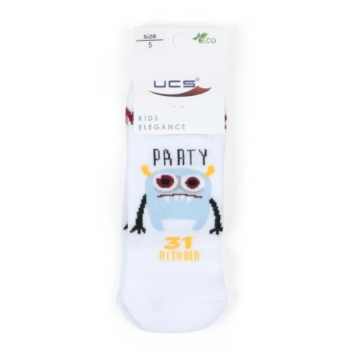 Шкарпетки дитячі BNM з монстриками (M0C0101-1404-5B-white)