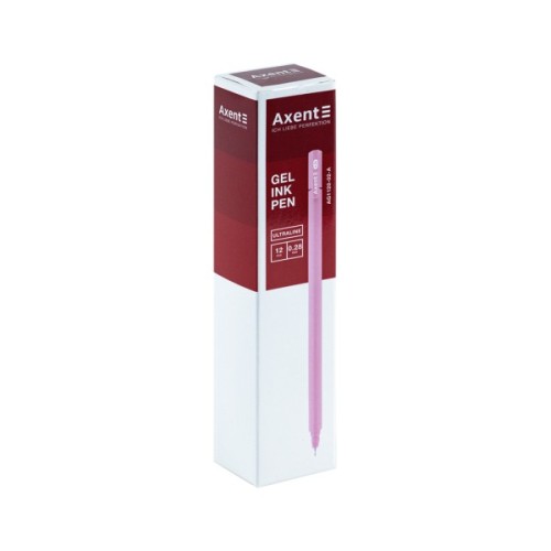 Ручка гелева Axent Ultraline 0,28 мм, синій (AG1120-02-A)