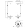 Бойлер Ariston PRO R 150 VTS EVO EU (3060650)