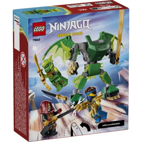 Конструктор LEGO NINJAGO Бойовий набір робота Дракона Ллойда (71862)
