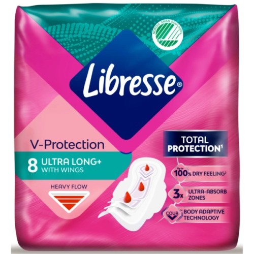 Гігієнічні прокладки Libresse Ultra Super Soft 8 шт (7322540388480)