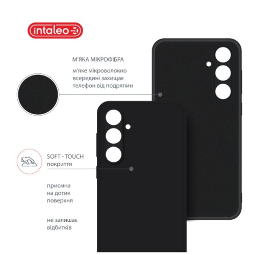 Чохол до мобільного телефона Intaleo SoftShell Samsung Galaxy A35 Black (1283126592058)