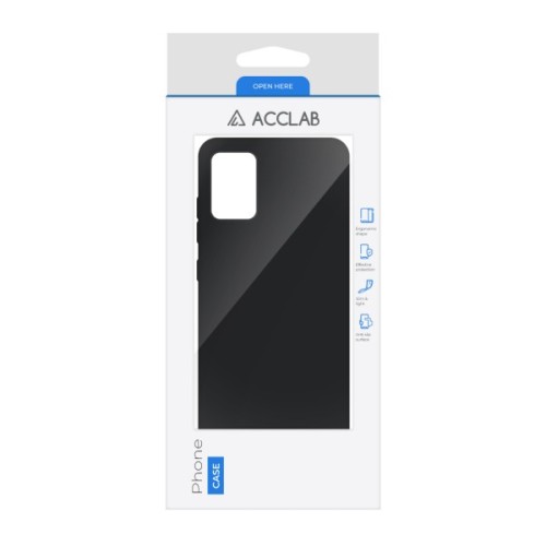 Чохол до мобільного телефона ACCLAB SoftShell Samsung Galaxy A71 Black (1283126560835)