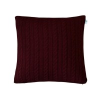 Наволочка Прованс декоративна в'язана SOFT Бордо 45х45 (011698)