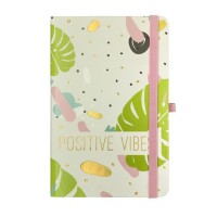 Книга записна Buromax Positivo 136х207 мм 96 аркушів у клітинку (BM.255110-15)