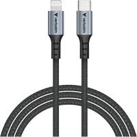 Дата кабель USB-C to Lightning 1.2m black Verbatim (31844)