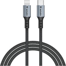 Дата кабель USB-C to Lightning 1.2m black Verbatim (31844)