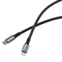 Дата кабель USB-C to Lightning 1.2m black Verbatim (31844)