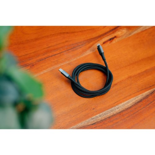 Дата кабель USB-C to Lightning 1.2m black Verbatim (31844)