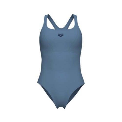 Купальник Arena Solid Swimsuit Control Pro Bac 005910-550 Сірий 40 (3468337486091)