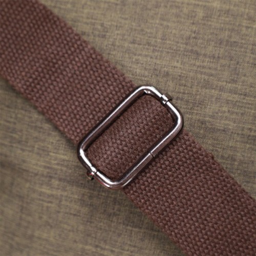 Сумка Vintage Через плече для чоловіків з текстилю Оливкова (22197)