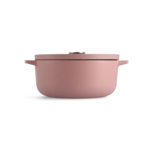 Каструля KitchenAid чавунна з кришкою 5,2 л Суха троянда (CC007431-001)