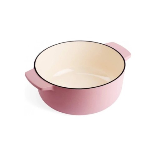 Каструля KitchenAid чавунна з кришкою 5,2 л Суха троянда (CC007431-001)