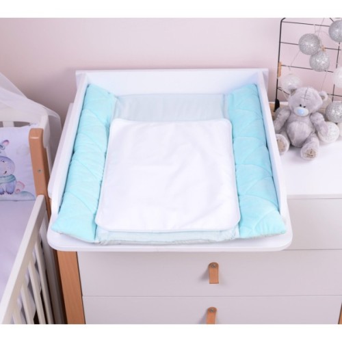 Пеленальний матрацик Верес Velour Mint 50х70 см (429.07)