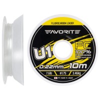 Флюорокарбон Favorite U1 FC 10m 1.75/0.22mm 7.6lb/3.46kg (1693.11.78)