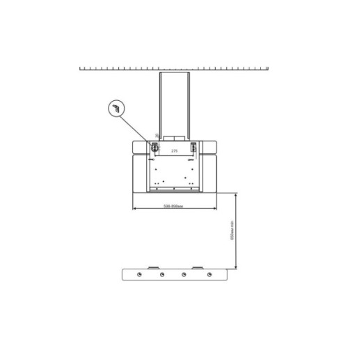 Витяжка кухонна LUXELL DA6-LX832B