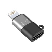 Перехідник USB-C F to Lightning M charger-audio XoKo (AC-029)