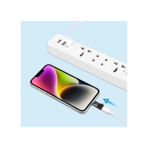 Перехідник USB-C F to Lightning M charger-audio XoKo (AC-029)