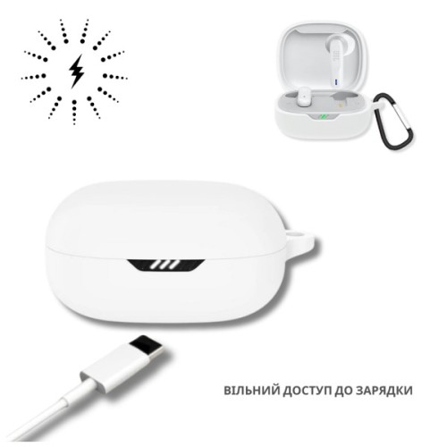 Чохол для навушників BeCover для JBL Wave Flex 2 White (714832)