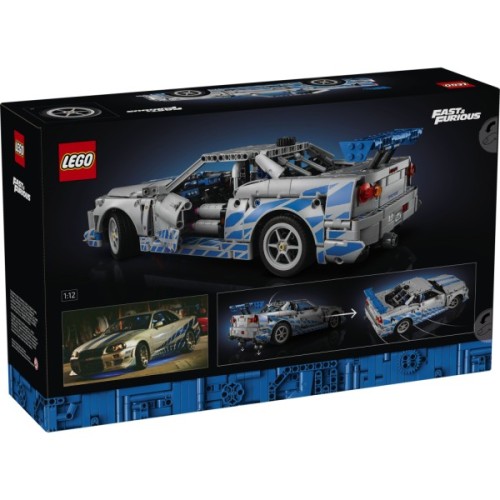 Конструктор LEGO Technic Подвійний форсаж Автомобіль Nissan Skyline GT-R (42210)