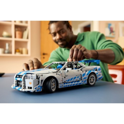 Конструктор LEGO Technic Подвійний форсаж Автомобіль Nissan Skyline GT-R (42210)