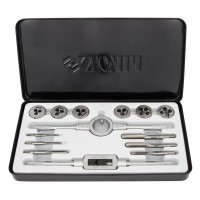 Набір мітчиків і плашок Sigma 14 предм., металевий кейс (1643071)