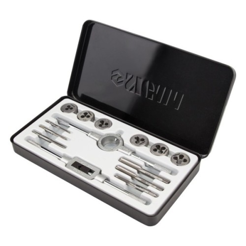 Набір мітчиків і плашок Sigma 14 предм., металевий кейс (1643071)