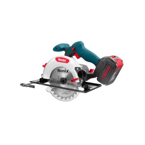 Дискова пила Ronix циркулярна 20Вт, 165мм, 4Ah x 2 (8609)
