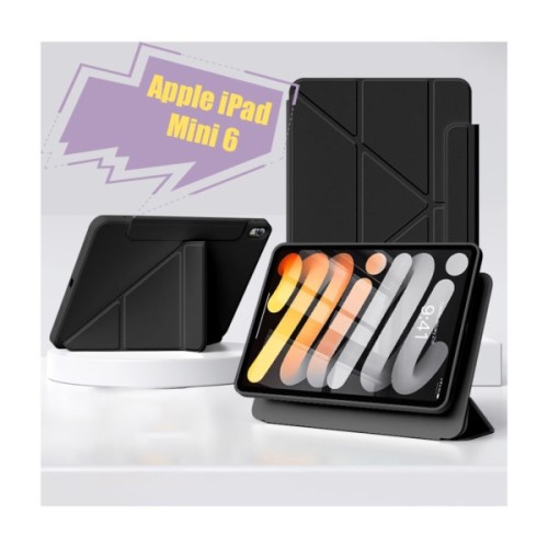 Чохол до планшета BeCover Ultra Slim Origami Flex Apple iPad Mini 6 2021 Black (712967)