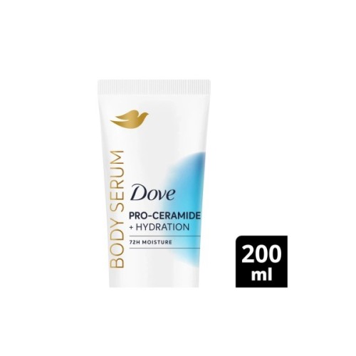 Сироватка для тіла Dove Body Serum Pro-Ceramide + Hydration Зволожувальна З про-церамідами для екстра сухої шкіри 200 мл (8720181804694)