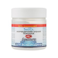 Зубний порошок Triuga Dentogin Аюрведичний Для всієї родини 65 г (4820164640012)