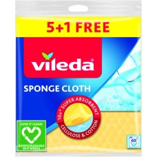 Серветки для прибирання Vileda Вологопоглинаючі 6 шт. (4023103127975)