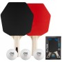 Комплект для настільного тенісу Stiga Sonic V2 Cybershape 2 Bats 3 Balls (1210-1206-35) (931946)