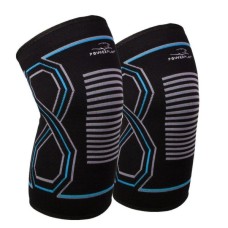 Фіксатор коліна PowerPlay PP-4099 Knee SupportЧорно/Сині L/XL (PP_4099_L/XL_Bl/Blue)