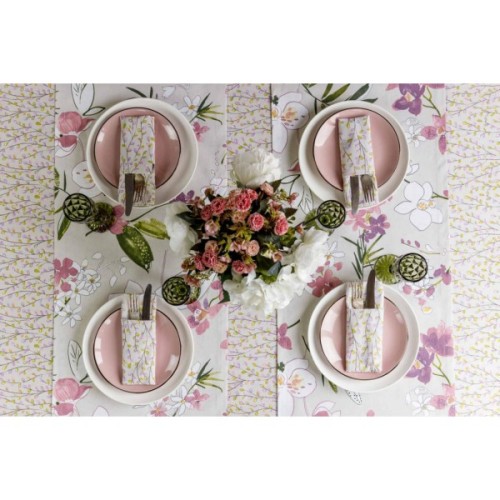 Скатертина Прованс Гілочки 136х220 см (4823093449565)