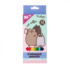 Олівці кольорові Yes Pusheen 12 кольорів (290761)