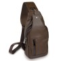 Сумка Vintage Шкіряна через плече Коричнева (14390)