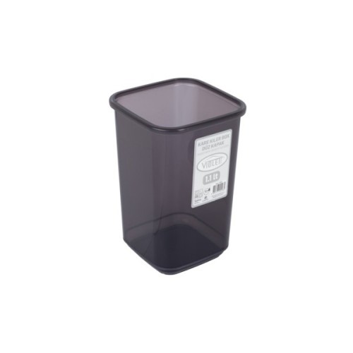 Ємність для сипучих продуктів Violet House Transparent Black 1.1 л (0298 Transparent Black)