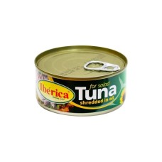 Рибні консерви Iberica Тунець салатний в соняшниковій олії 150 г (8436024298963)