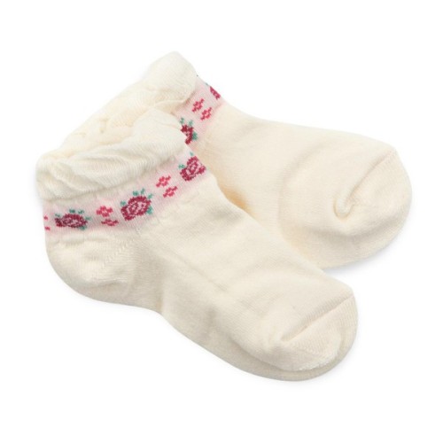 Шкарпетки дитячі UCS Socks з квіточками (M0C0101-1186-7G-beige)