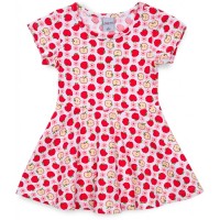 Плаття дитяче Lovetti в яблучка (5910-99-86G-coral)